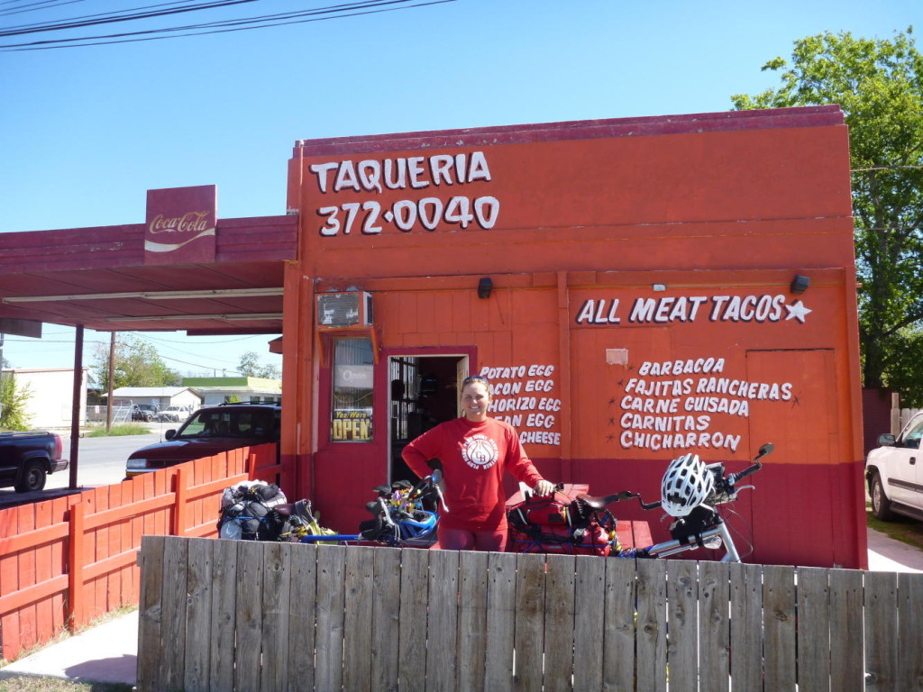 Cool taco stand. 