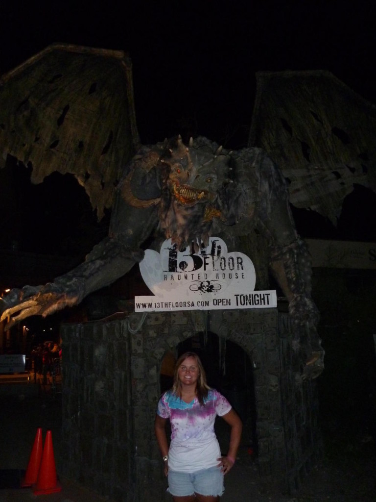 Haunted house. 