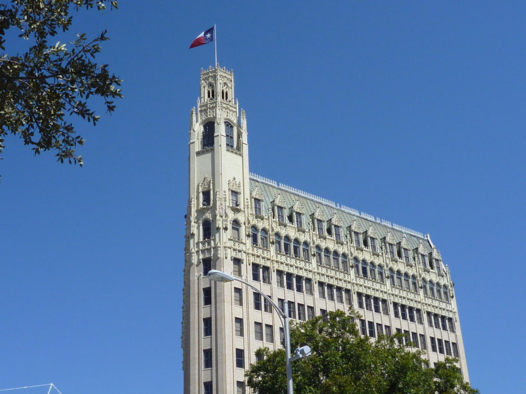 I really like the old architecture of San Antonio. 