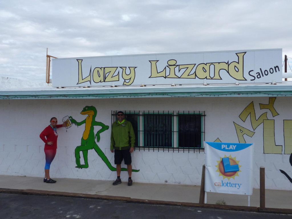 Darn...the Lazy Lizard Saloon was closed. 