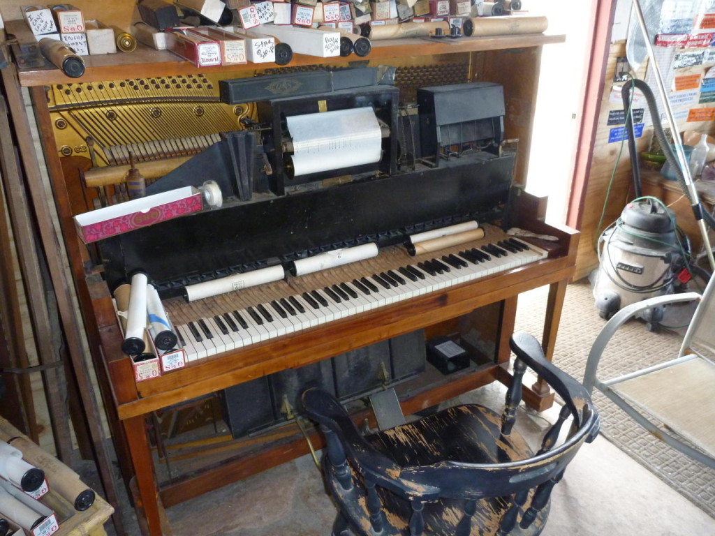 An old player piano... 