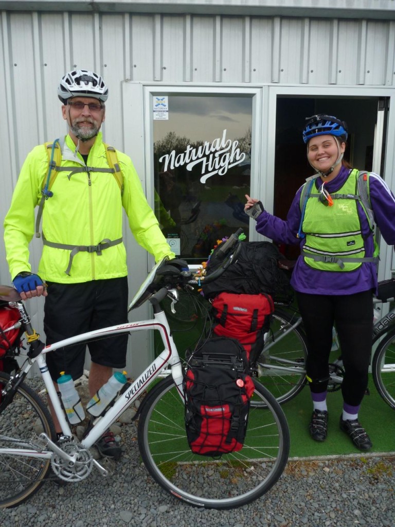 After 4 1/2 hours we are ready to ride. 