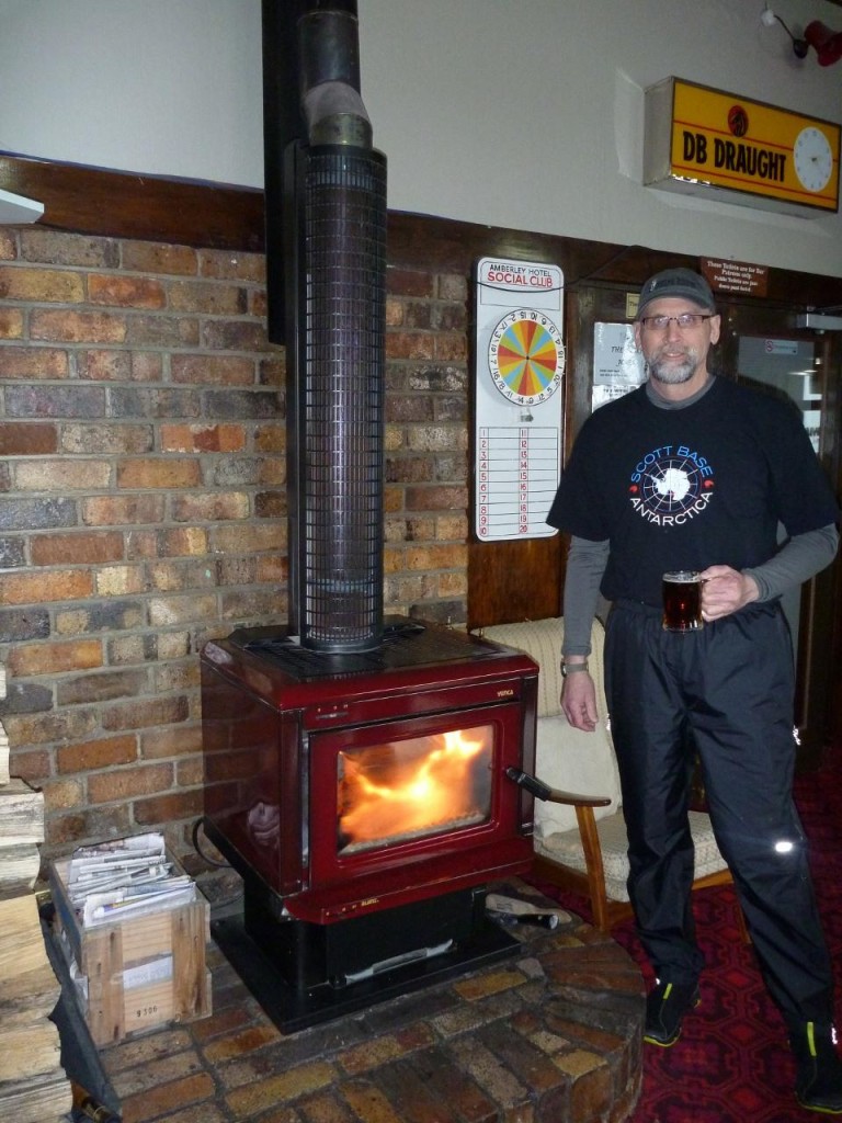 Just what we needed...a fire at the local pub. 
