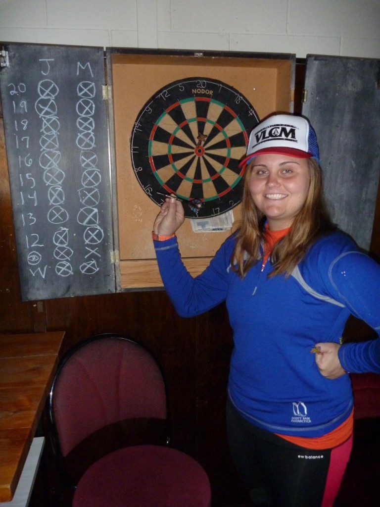 Jocelyn won...by a point! 