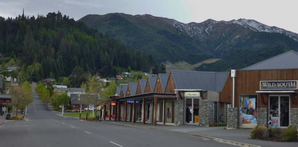 A view of downtown Hanmer Springs. 