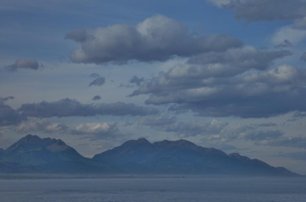 The Kaikoura coast looks almost magical. 