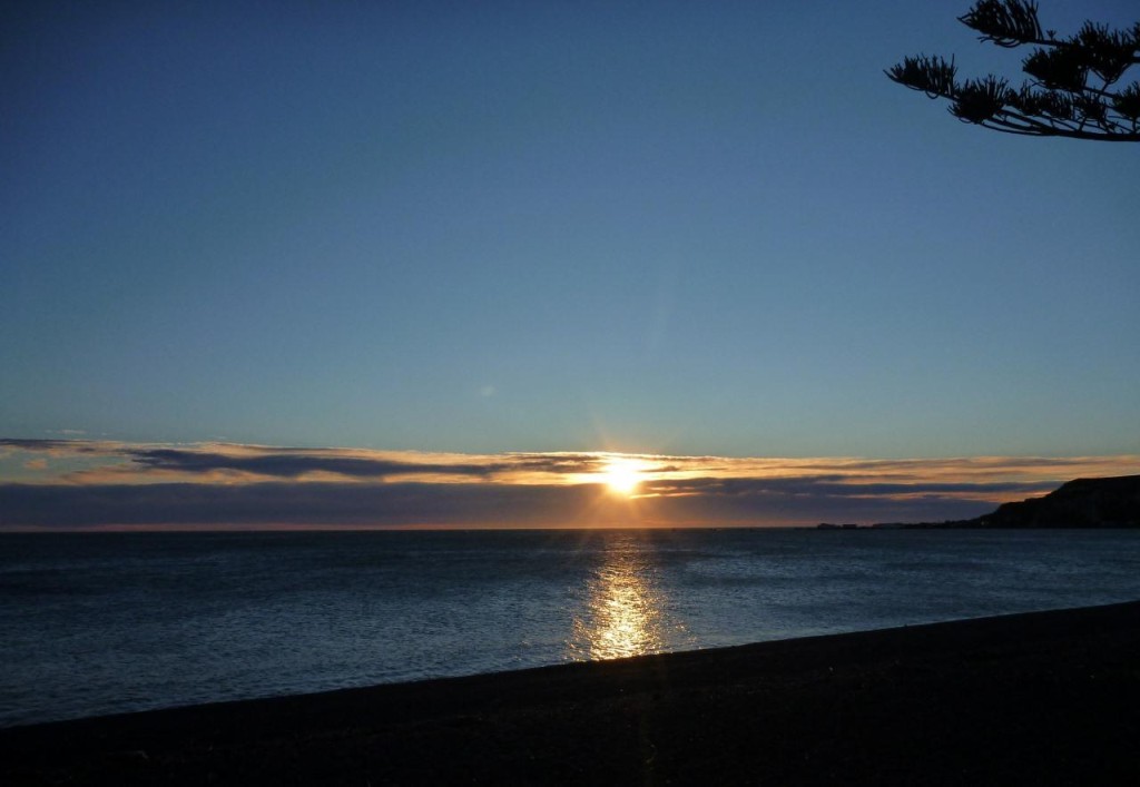 A beautiful Kaikoura sunrise. 