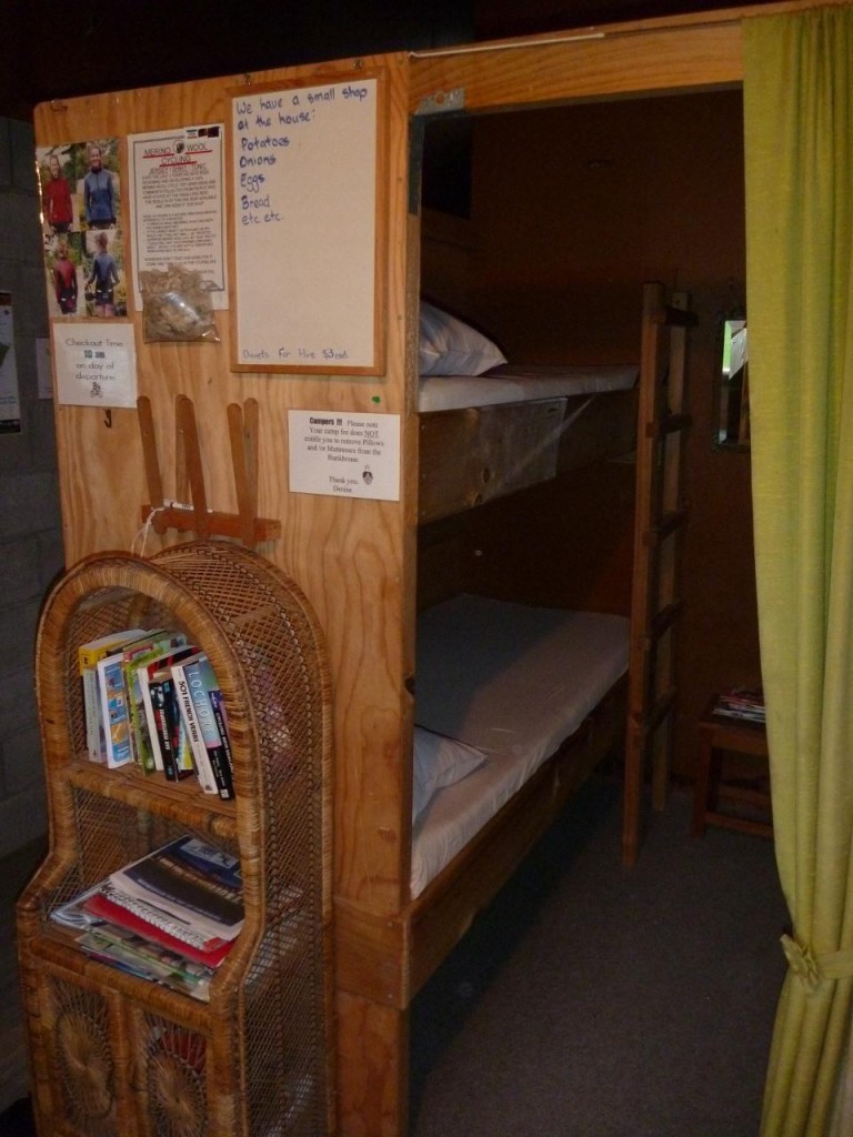 Bunk beds. 