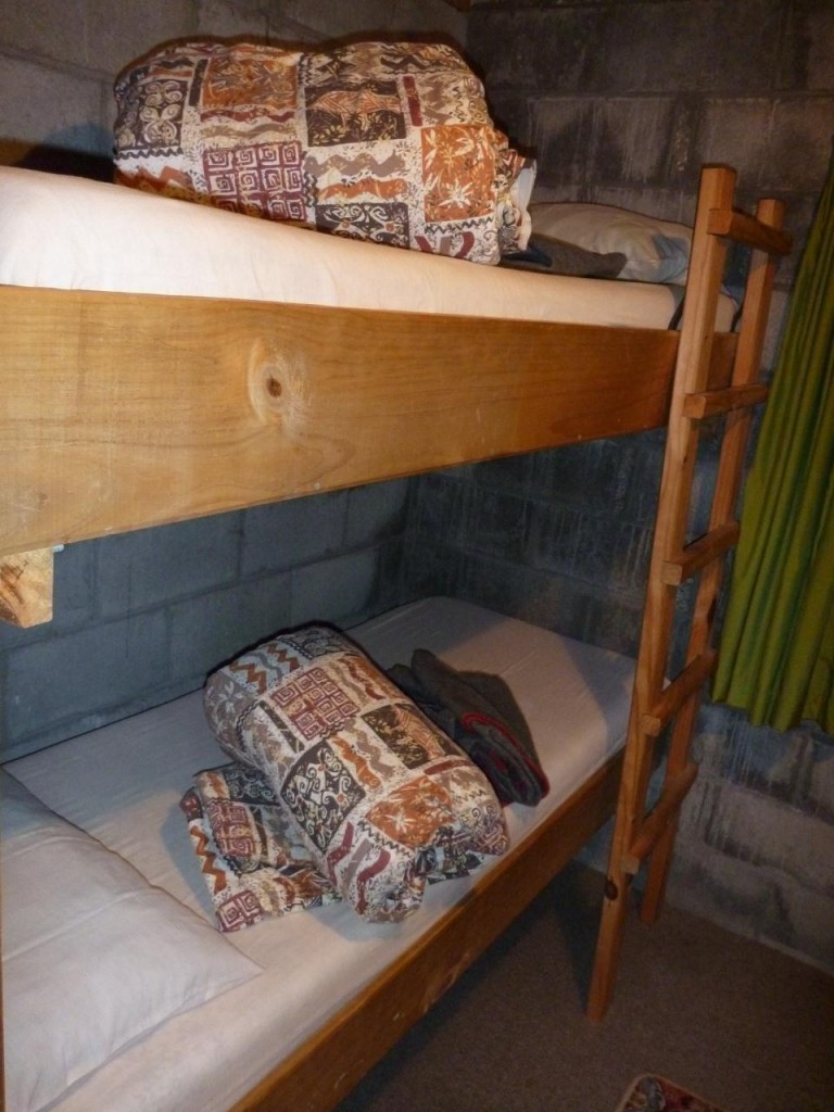 Our beds for the night. 