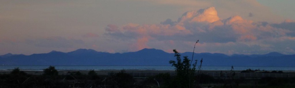 A Kiwi sunset. 