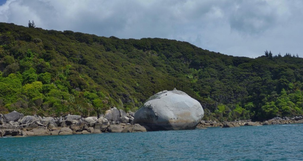 A big rock! 