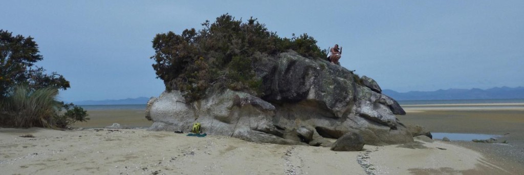 We hiked the trail and found a secluded bay to read and snooze away the day. 