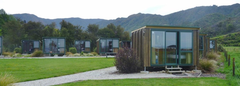 The cabins. 
