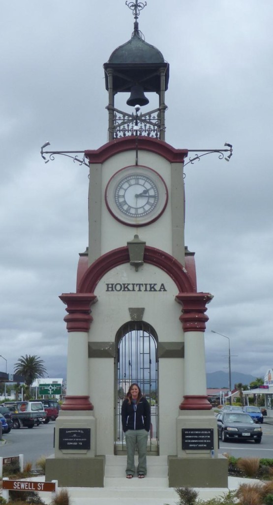 Hokitika - the greenstone (jade) capital of New Zealand. 
