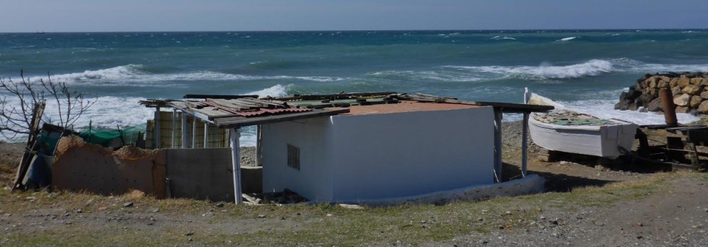 A cool beach shack. 