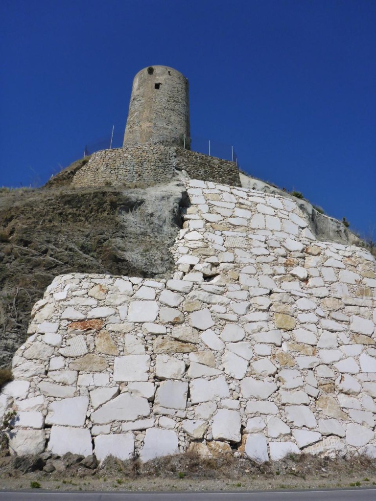 There are many of these defense watch towers from a few hundred years ago along the coast. 