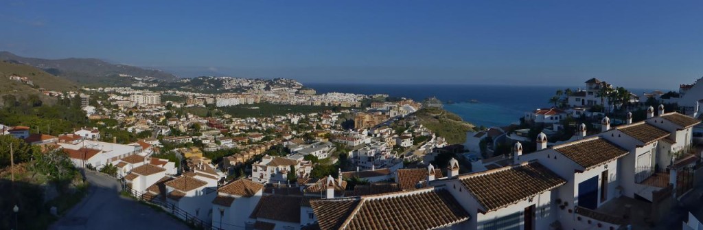 The town of Almunecar. 