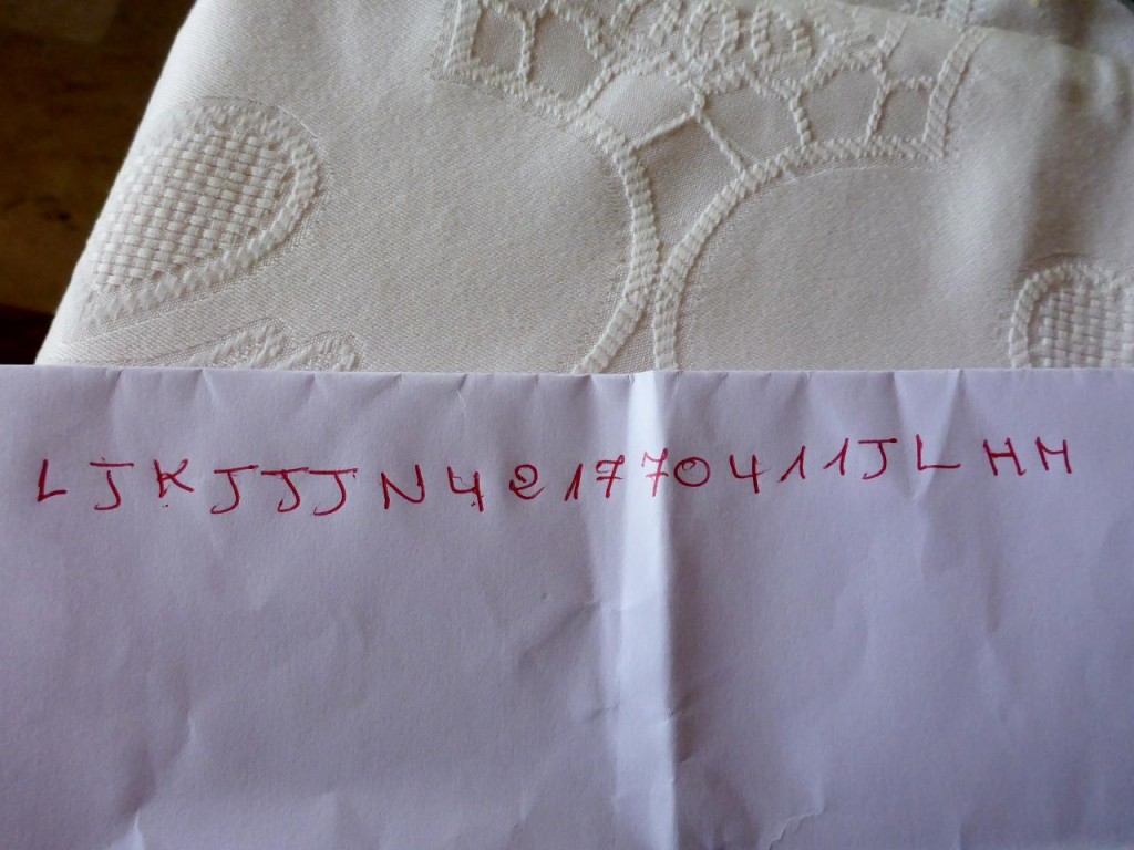 An interesting wifi password. 