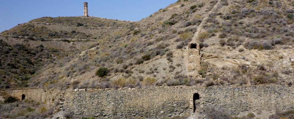 An old irrigation system. 