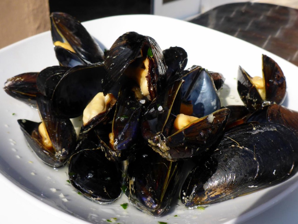 Then an order of delicious mussels which we really like. 