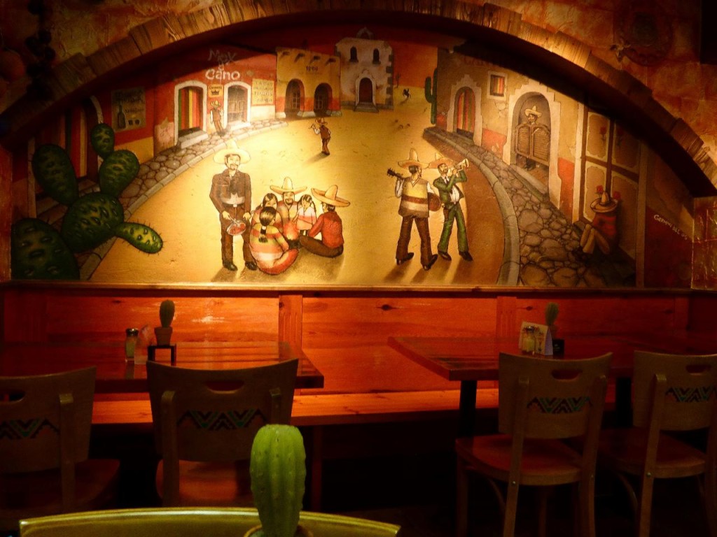 We found another Mexican restaurant in Spain. 