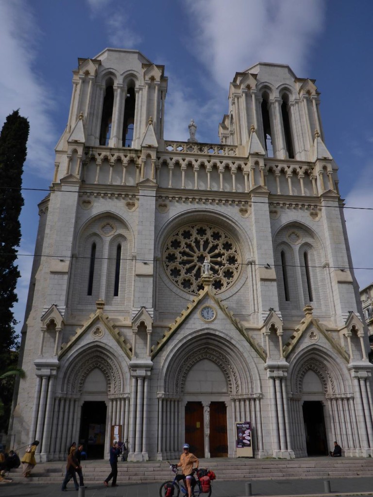 Notre Dame Cathedral of Nice. 