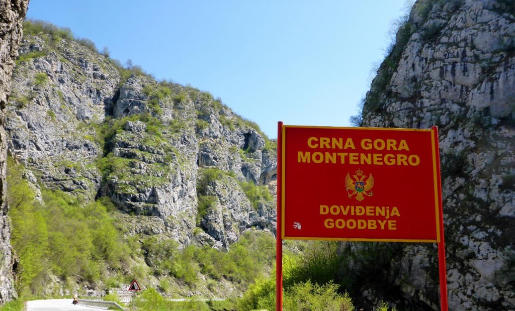 Goodbye to challenging and beautiful Montenegro. 