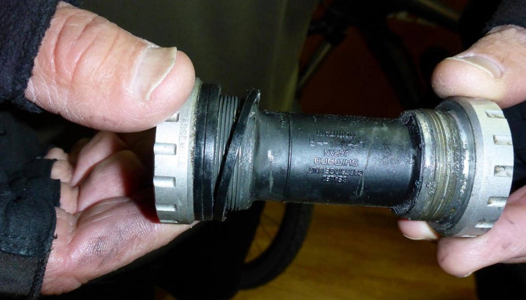 Suspected defective bottom bracket was replaced. Noise stopped. 