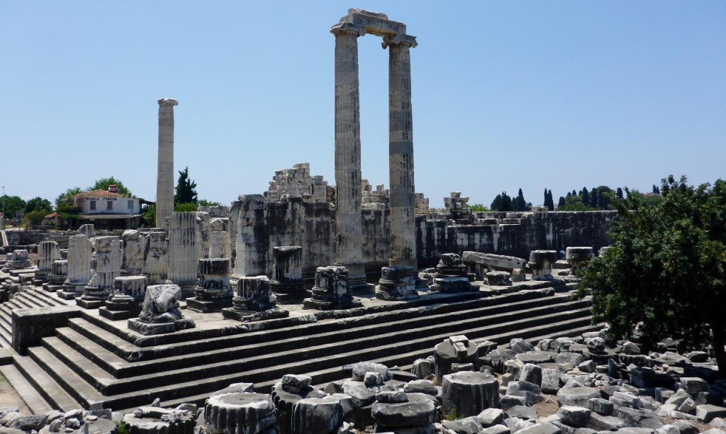 Temple of Apollo in Didim, Turkey. 