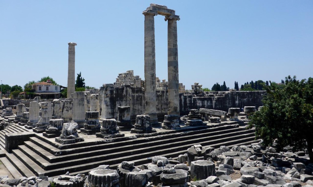 Temple of Apollo in Didim, Turkey. 
