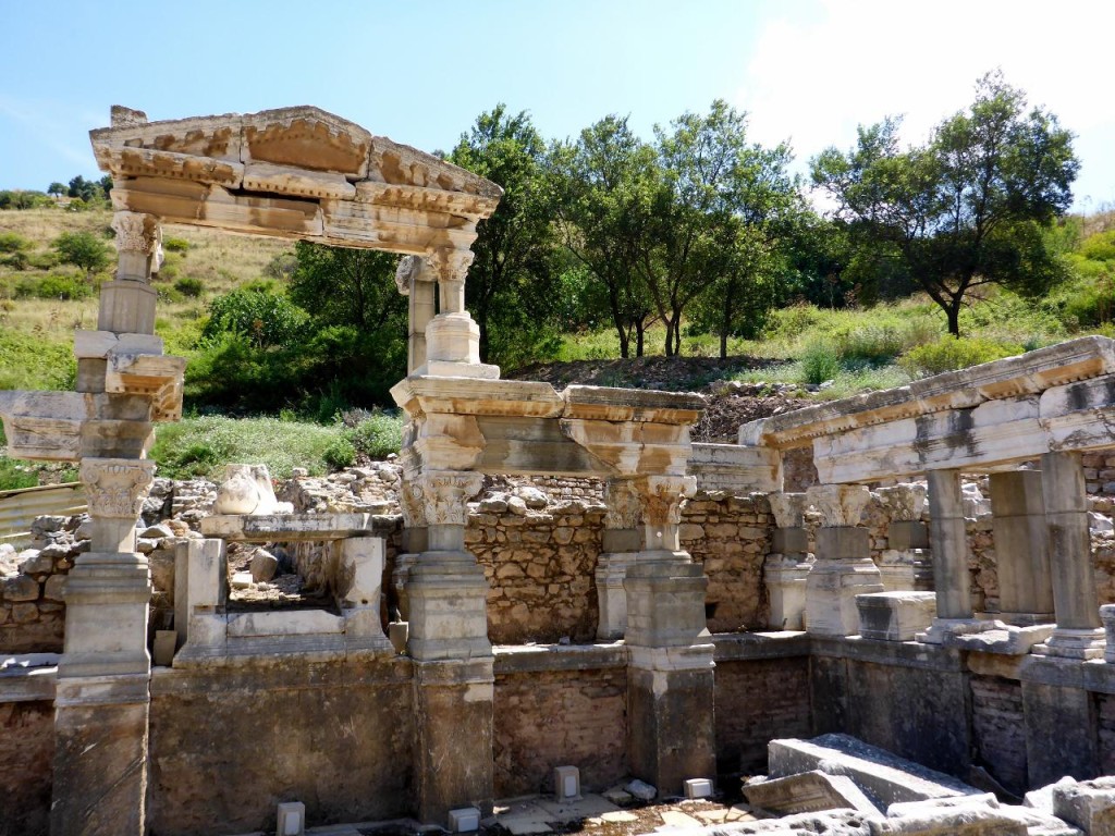 The ancient Roman city of Ephesus. Second to Rome in population at that time. 