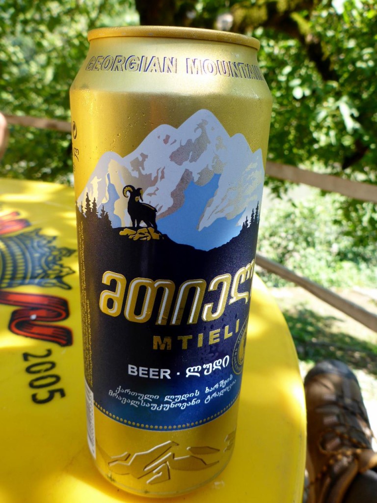a fine Georgian Mountain beer. 