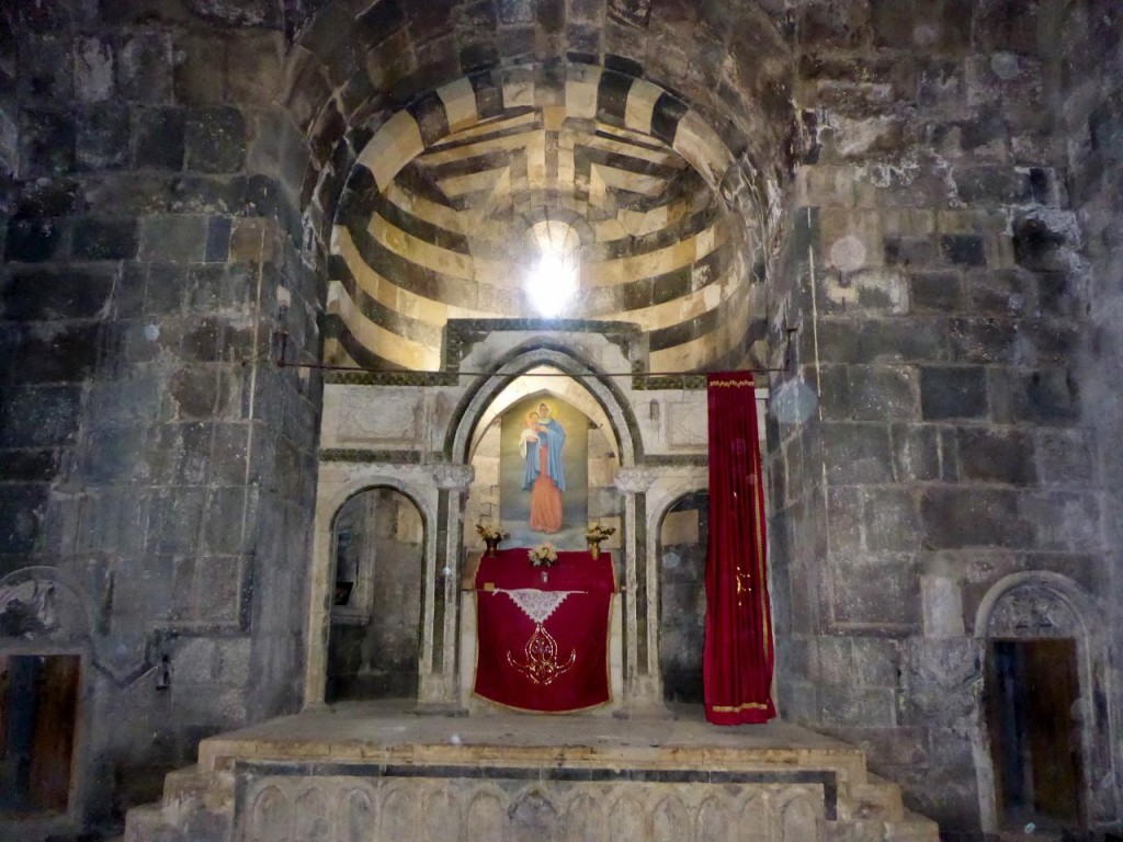 The altar where St. Thaddeus is buried. 