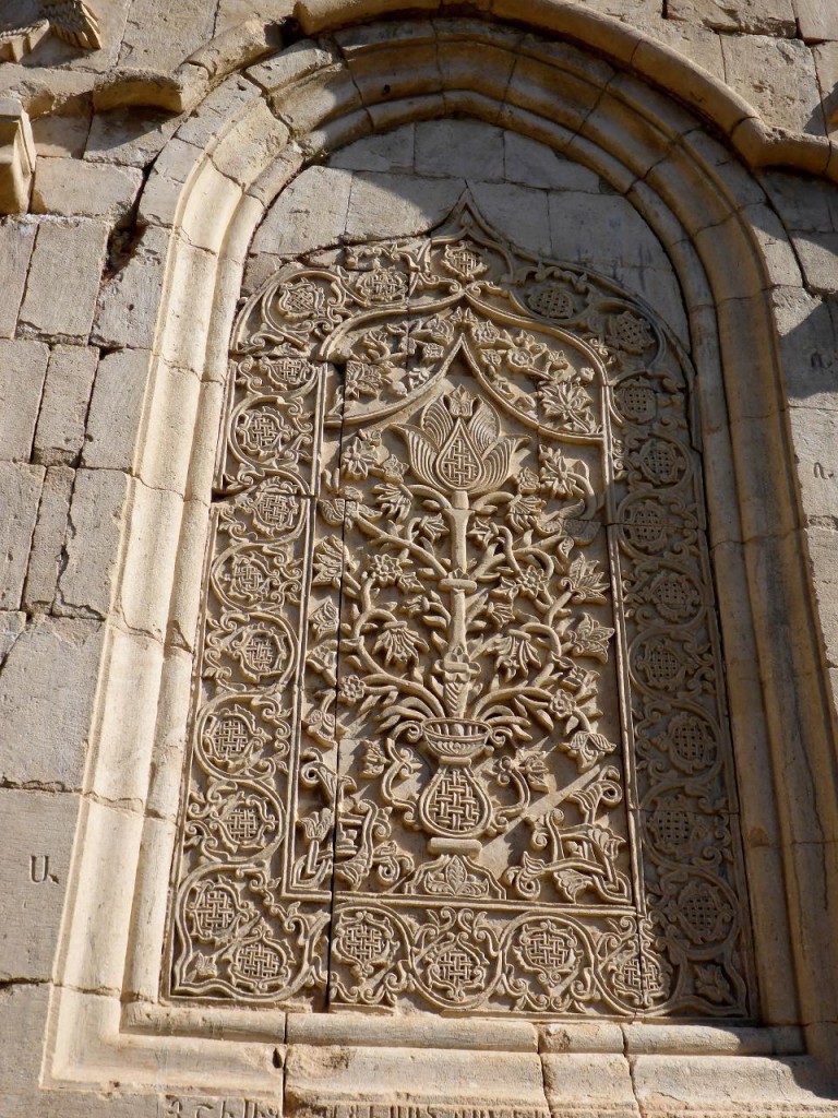 Intricate carving. 