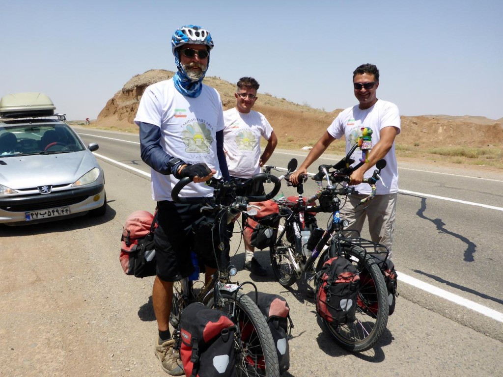 Afshin and Ehsan took turns riding Jocelyn's bike. We all had a blast. 