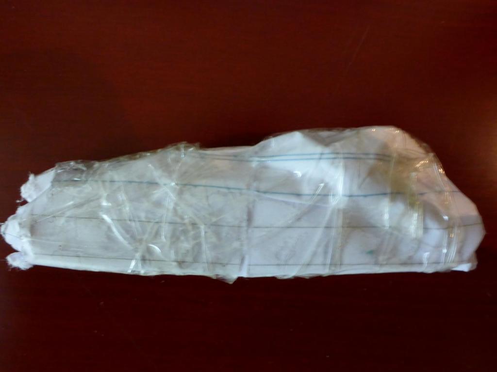 At one of the train stations in China there was an attack by terrorists with knives. Many were killed. At this station we went through x-ray before boarding and my knife was found. Security wanted to take it away but I told them I wanted to keep it as it was my dad's knife. So they wrapped it and taped it and said, "Do not use". 