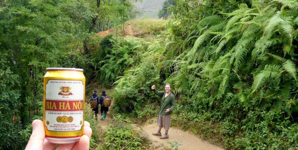A fine hike through the Vietnam jungle. 