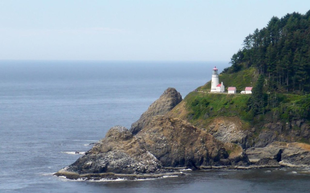 Andee spent her afternoon at Heceta Lighthouse. 