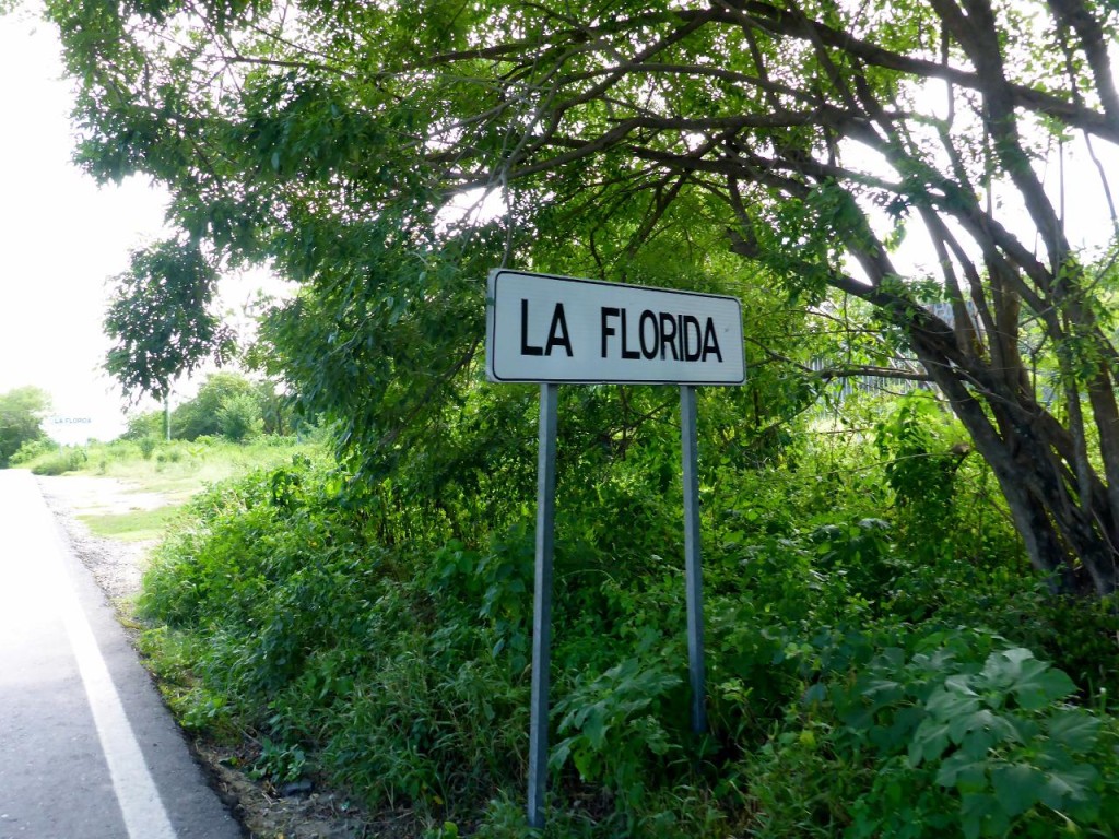 We rode through the tiny village of Florida (our home state). We blinked and missed most of it. 