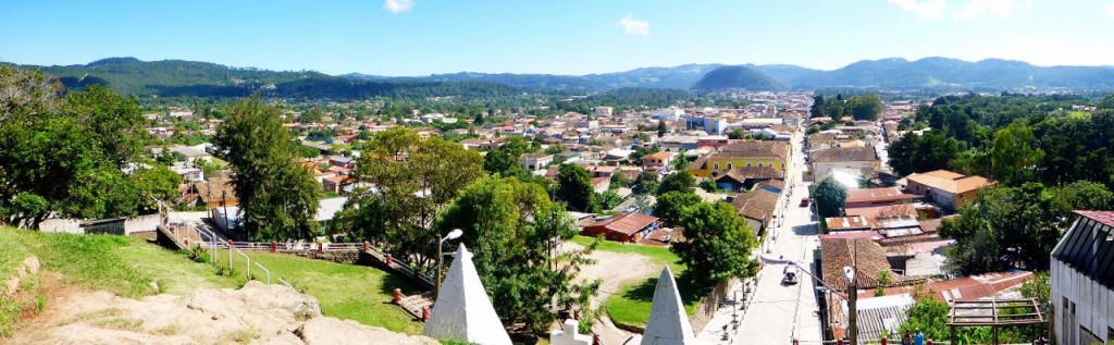 The Honduran city of La Esperanza. We really enjoyed this town. 