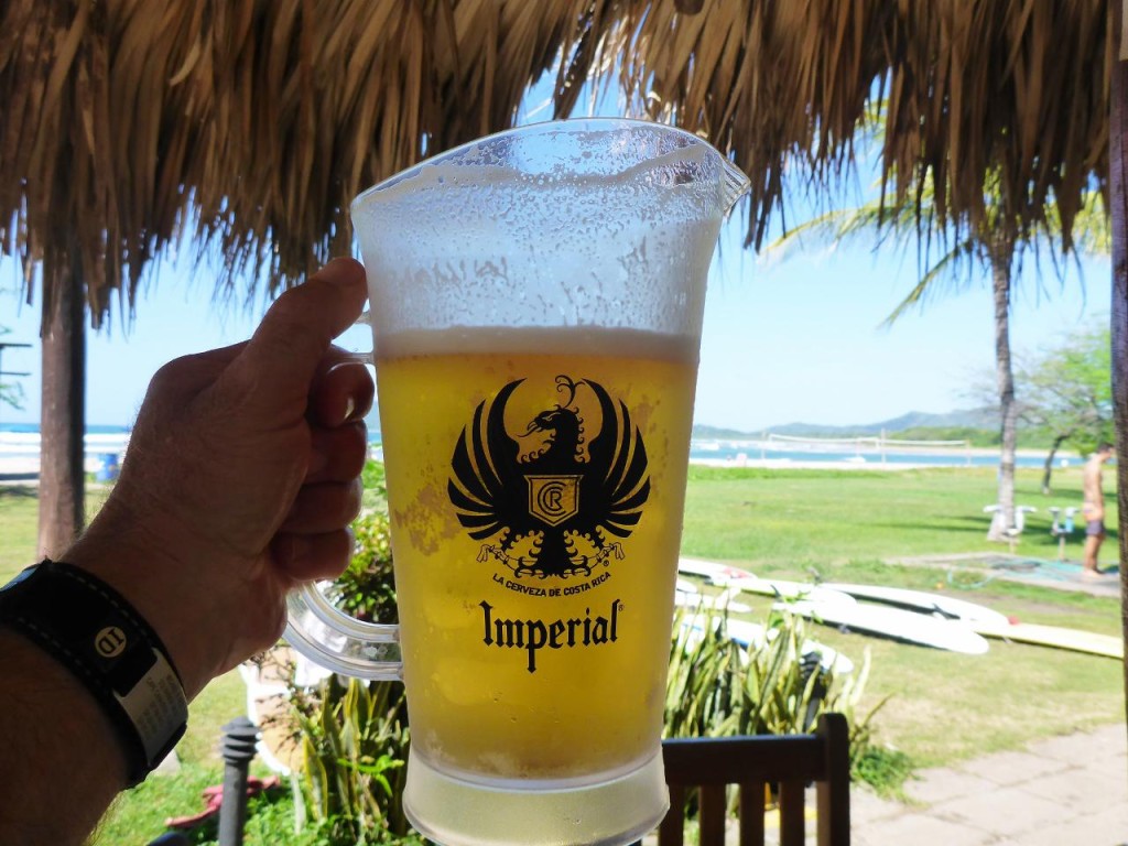 We do get thirsty after a fine surf session. 