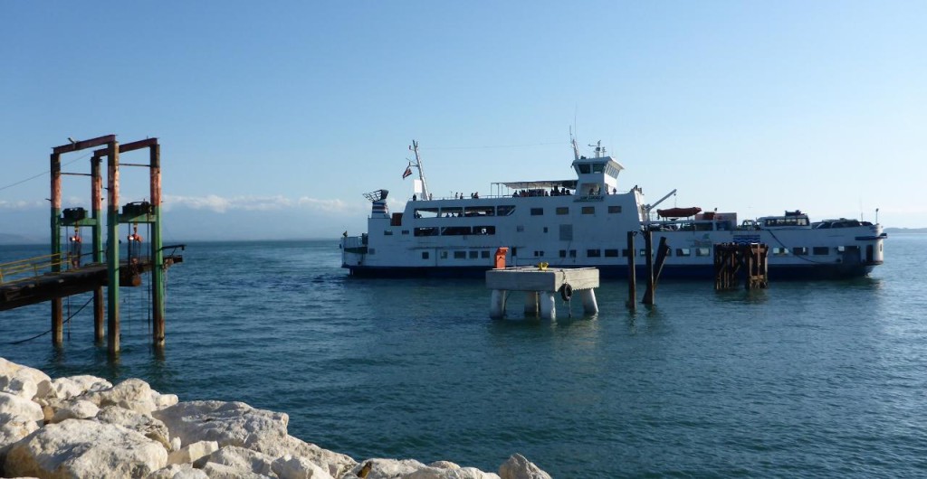 Our ferry from Playa Naranjo to Punta Arenas. 