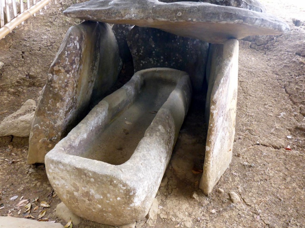 A sarcophagus similar to Egypt. 