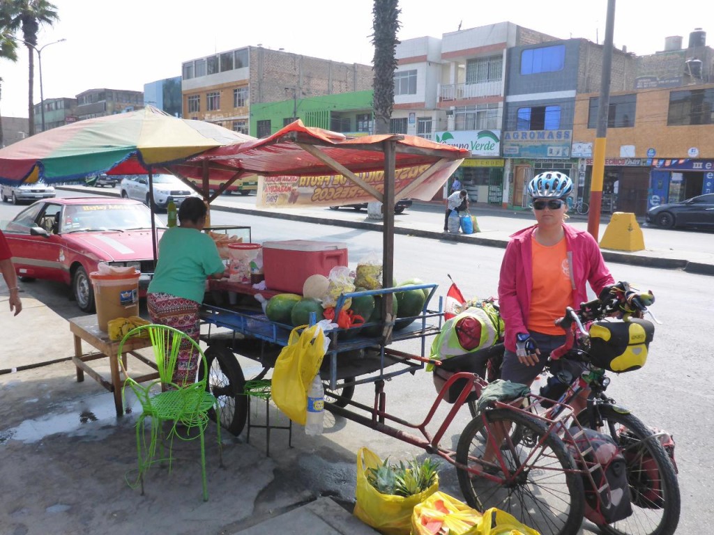 Another one of our daily fruit stops. 