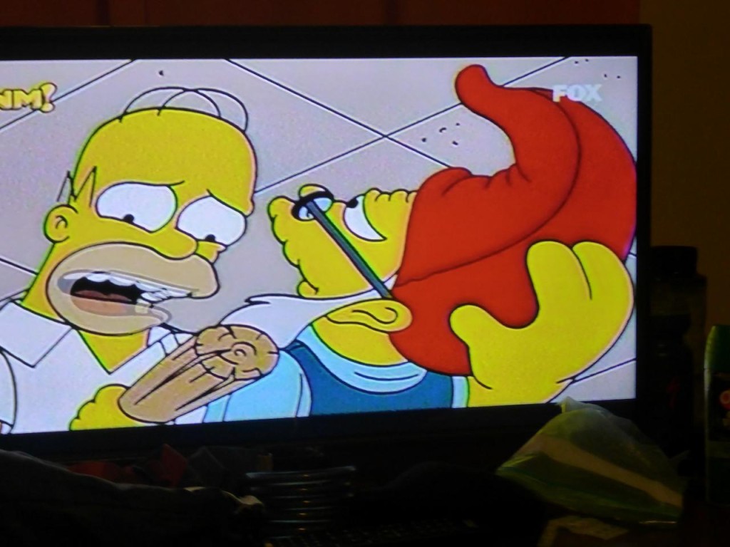 It is always fun to watch the Simpsons in Spanish. 