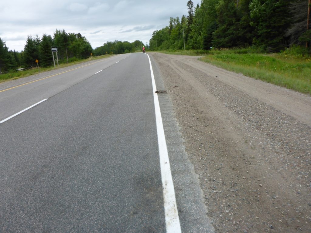 The road just got worse with rumble strips.