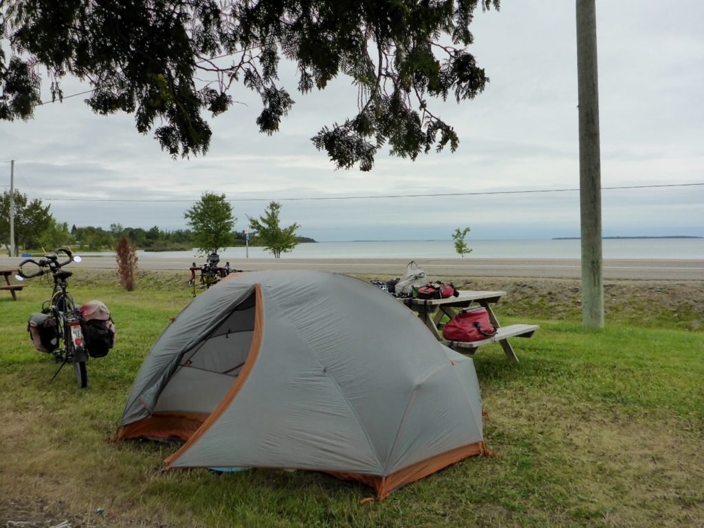 A fine campground on Lake Huron.