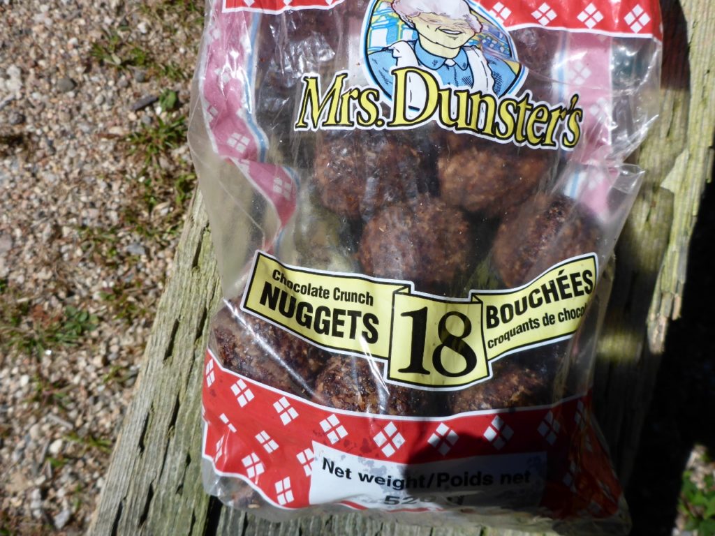 Jean from Houlton, Maine gave us our first Mrs. Dunster's donuts. They are the best ever. Thanks Jean.